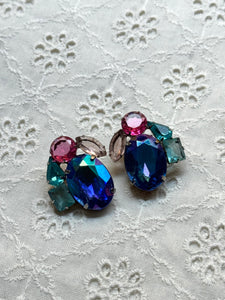PASTEL LARGE CLIP-ON EARRINGS