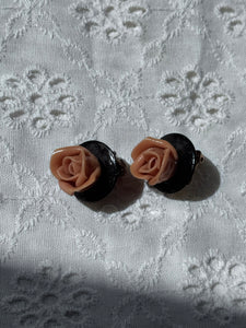 ROSE BUD STUD EARRINGS